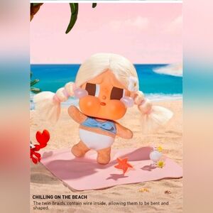 Pop Mart CryBaby Vacation Mode- Chilling At The Beach